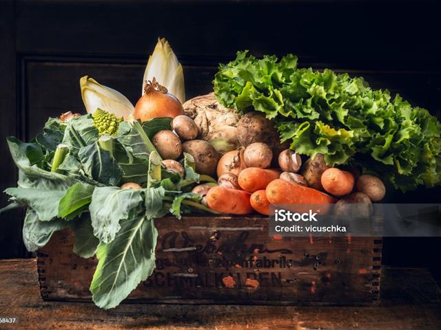 Bild einer Gemüsekiste